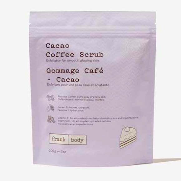 Frank Body Other - 🆕FRANK BODY: Cacao Coffee Scrub Face/Body Exfoliator